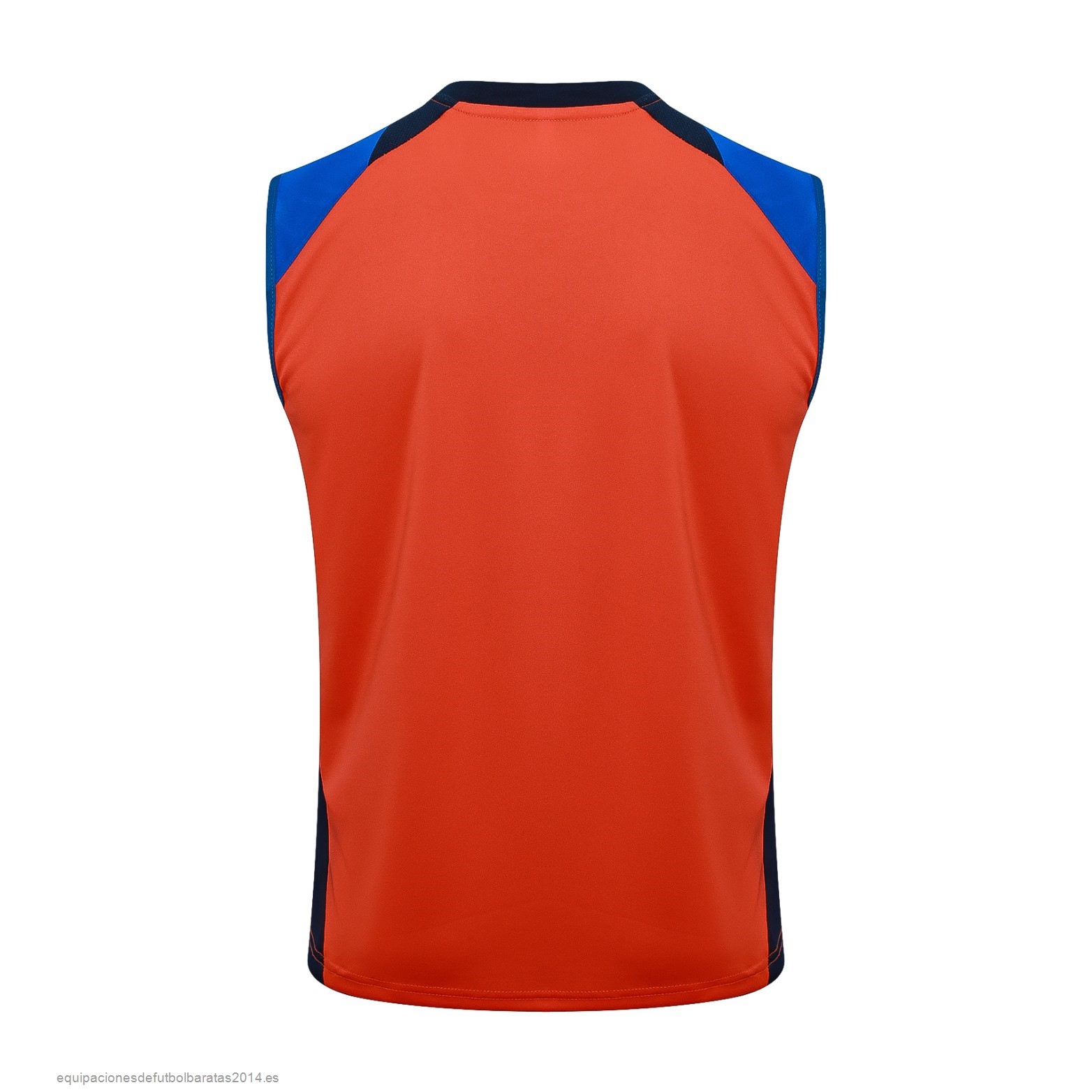 Nuevo Entrenamiento Sin Mangas Juventus 24/25 Naranja Azul Baratas